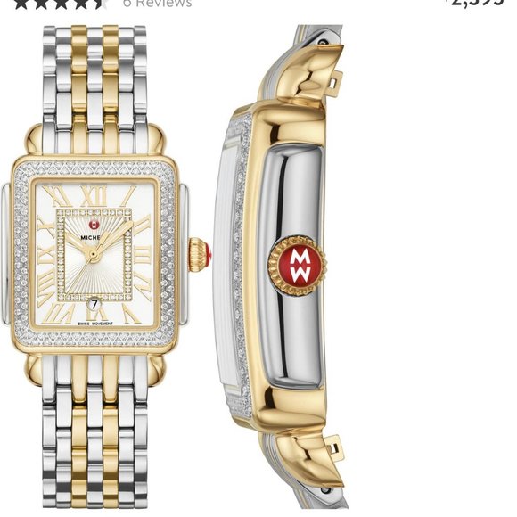 Michele Deco Diamond Watch - 29mm main image 6